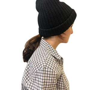 Love Your Melon Classic Black Beanie
